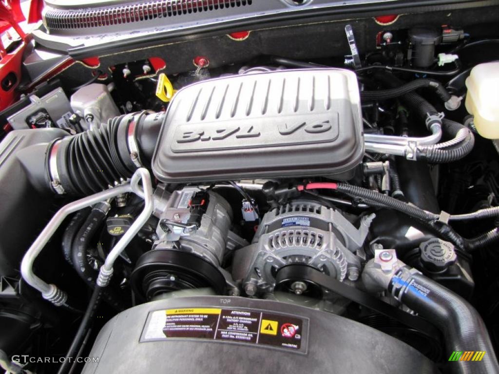 2011 Dodge Dakota Big Horn Crew Cab 3.7 Liter SOHC 12-Valve Magnum V6 Engine Photo #39291315