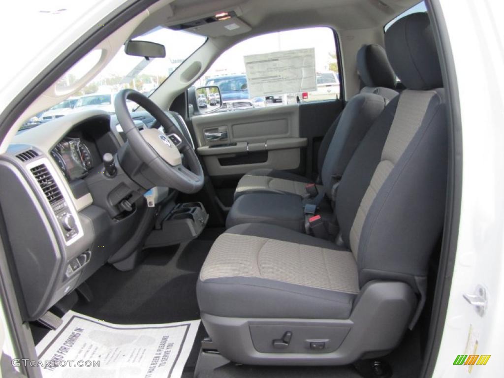 Dark Slate Gray Interior 2011 Dodge Ram 1500 SLT Regular Cab Photo #39291443