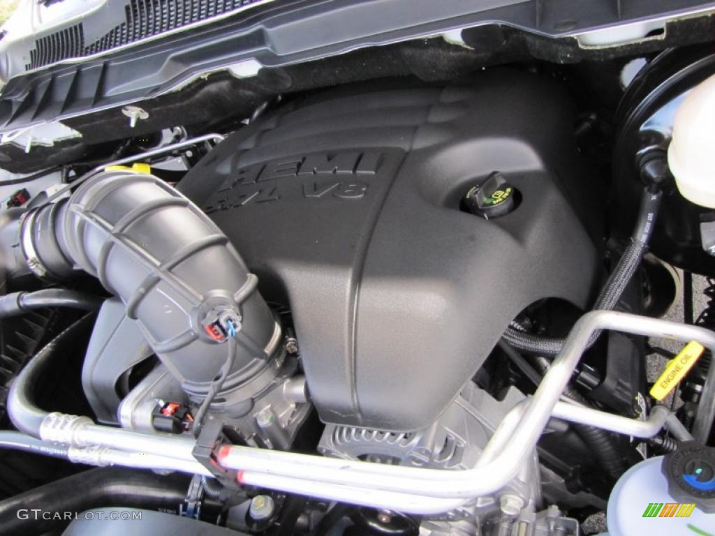 2011 Dodge Ram 1500 SLT Regular Cab 5.7 Liter HEMI OHV 16-Valve VVT MDS V8 Engine Photo #39291491