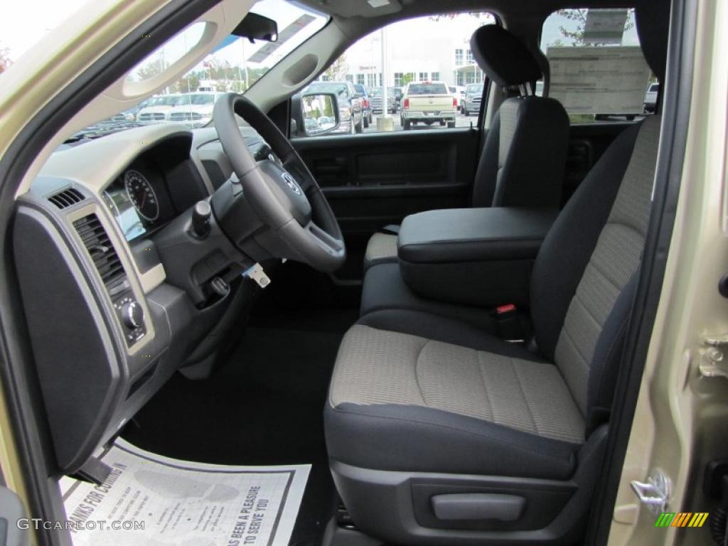 Dark Slate Gray/Medium Graystone Interior 2011 Dodge Ram 1500 ST Quad Cab Photo #39291863