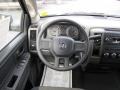 Dark Slate Gray/Medium Graystone 2011 Dodge Ram 1500 ST Quad Cab Steering Wheel