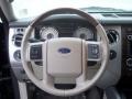 Charcoal Black 2008 Ford Expedition Limited 4x4 Steering Wheel