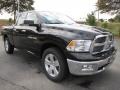 2011 Brilliant Black Crystal Pearl Dodge Ram 1500 Big Horn Quad Cab  photo #4