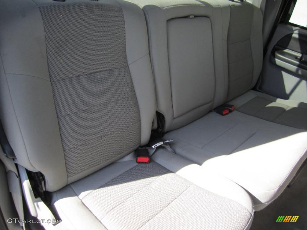 Medium Flint Interior 2007 Ford F350 Super Duty XLT Crew Cab 4x4 Photo #39292887