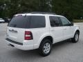 2010 White Suede Ford Explorer XLT  photo #4