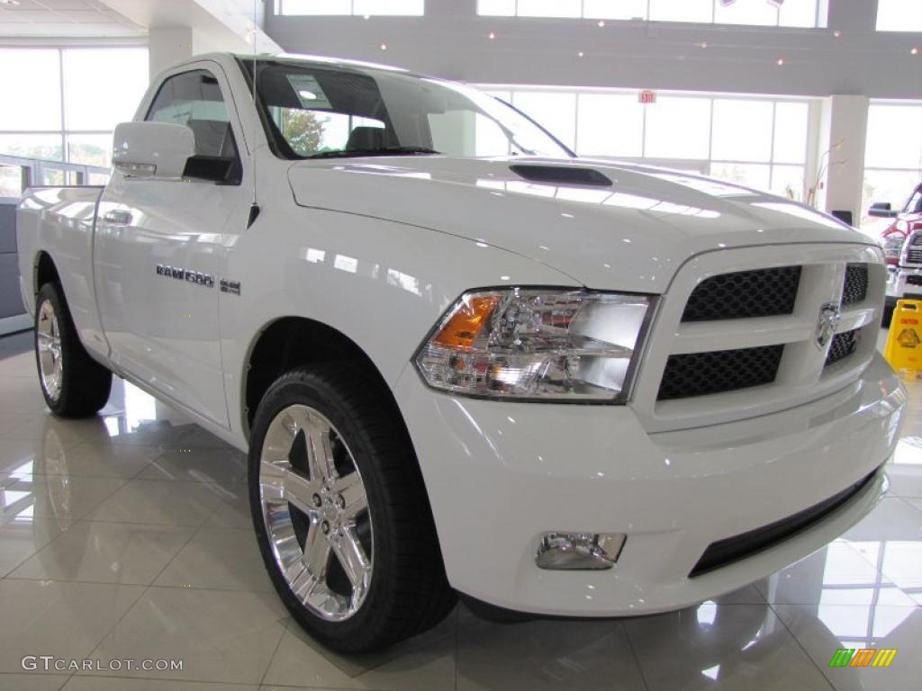 Bright White 2011 Dodge Ram 1500 Sport R/T Regular Cab Exterior Photo #39293963