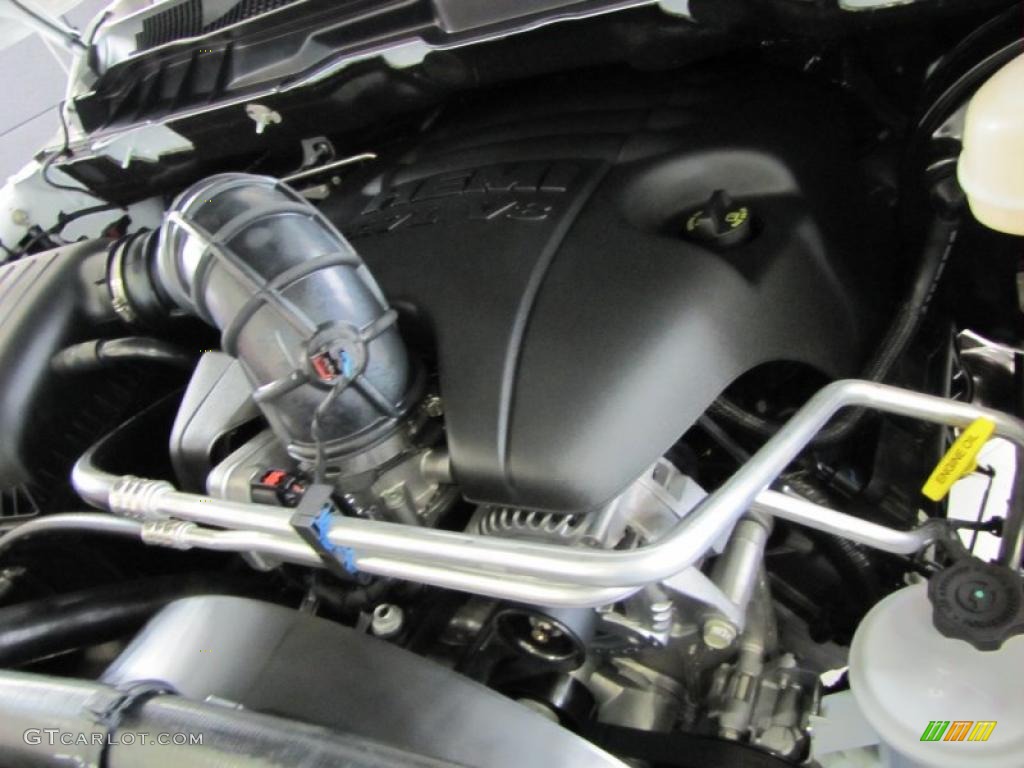 2011 Dodge Ram 1500 Sport R/T Regular Cab 5.7 Liter HEMI OHV 16-Valve VVT MDS V8 Engine Photo #39294059