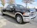 Brilliant Black Crystal Pearl 2011 Dodge Ram 3500 HD Laramie Crew Cab Dually Exterior