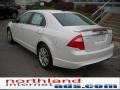 2011 White Platinum Tri-Coat Ford Fusion SEL V6 AWD  photo #8