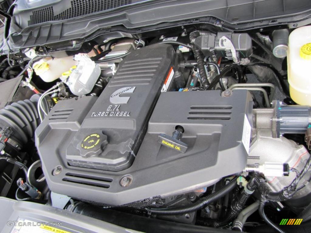 2011 Dodge Ram 2500 HD SLT Outdoorsman Crew Cab 4x4 6.7 Liter OHV 24-Valve Cummins VGT Turbo-Diesel Inline 6 Cylinder Engine Photo #39294543