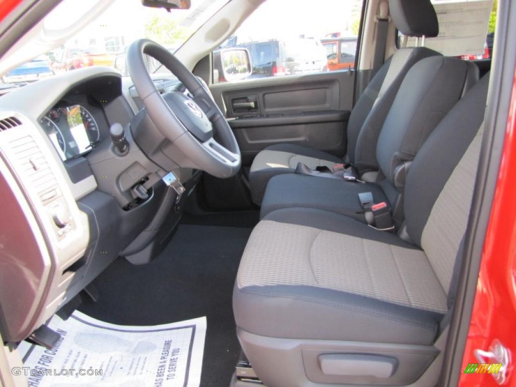 Dark Slate Gray/Medium Graystone Interior 2011 Dodge Ram 1500 ST Quad Cab Photo #39294675