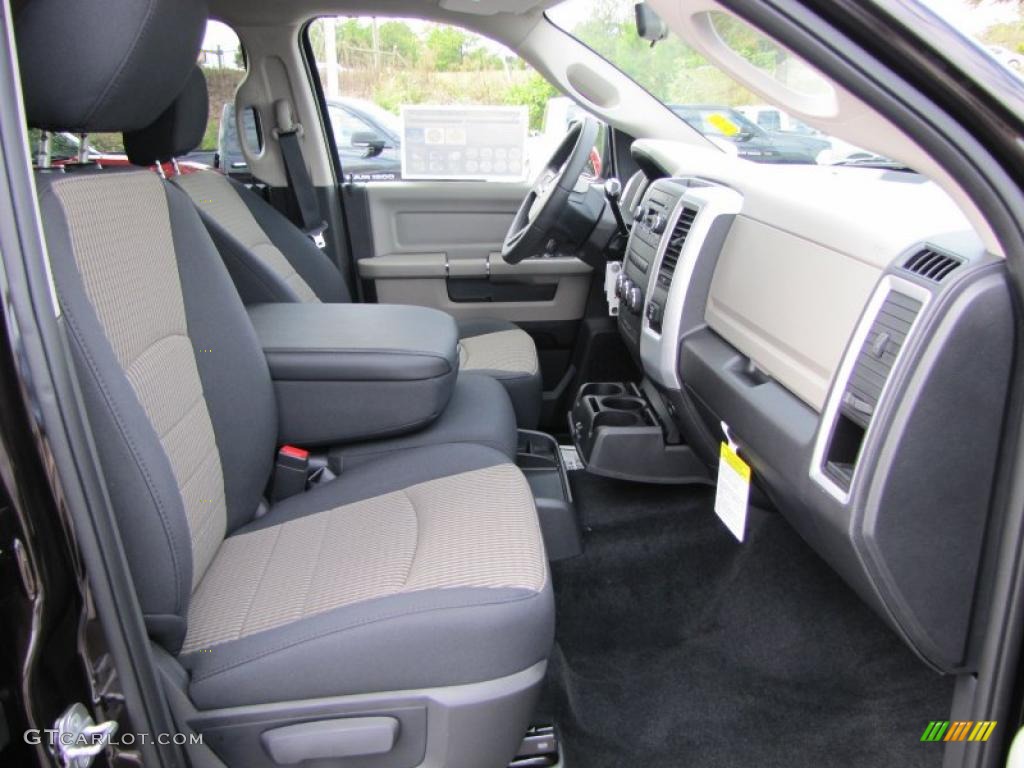 Dark Slate Gray Interior 2011 Dodge Ram 1500 SLT Crew Cab Photo #39295627
