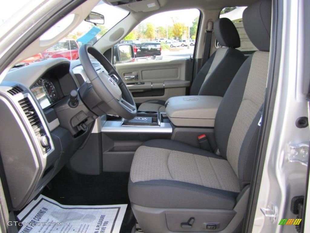 Dark Slate Gray/Medium Graystone Interior 2011 Dodge Ram 1500 SLT Crew Cab Photo #39296055