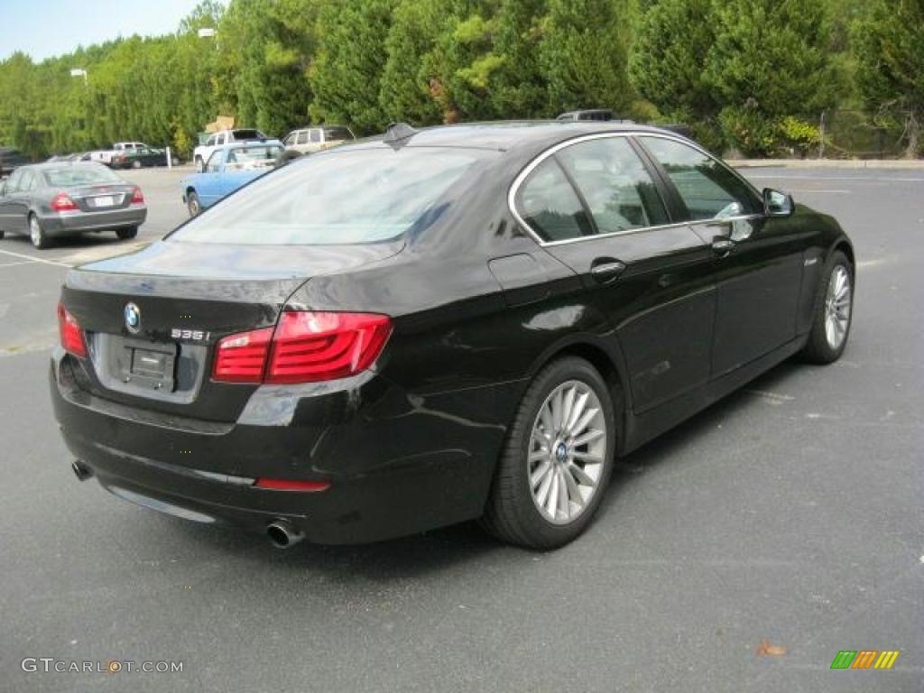 Jet Black 2011 BMW 5 Series 535i Sedan Exterior Photo #39296151