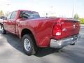 Deep Cherry Red Crystal Pearl 2011 Dodge Ram 3500 HD Big Horn Crew Cab Dually Exterior