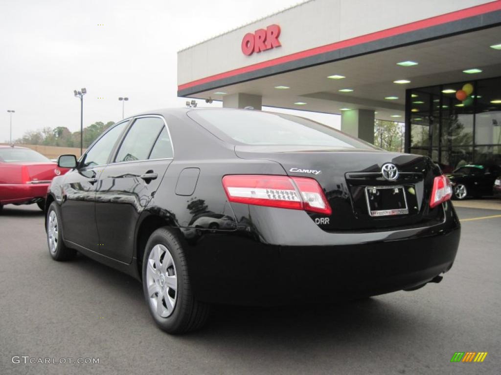 2011 Camry  - Black / Ash photo #3