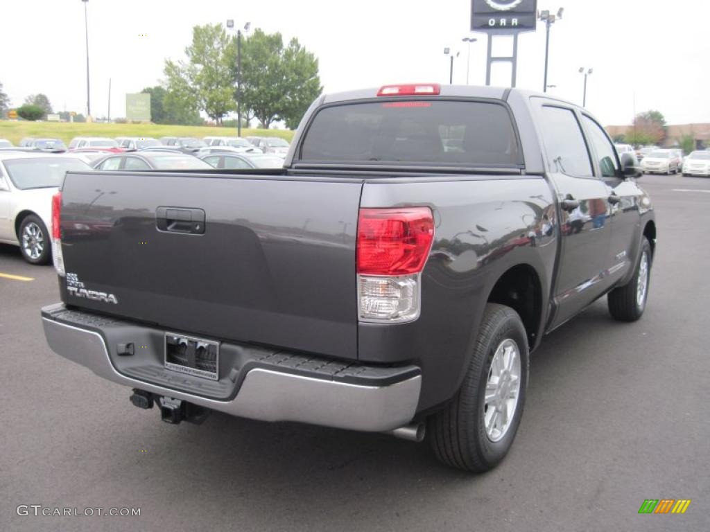 2011 Tundra CrewMax - Magnetic Gray Metallic / Graphite Gray photo #5