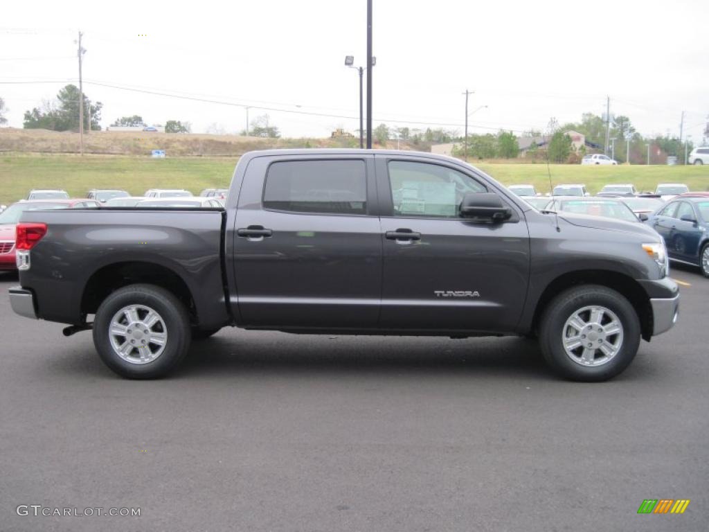 Magnetic Gray Metallic 2011 Toyota Tundra CrewMax Exterior Photo #39296887