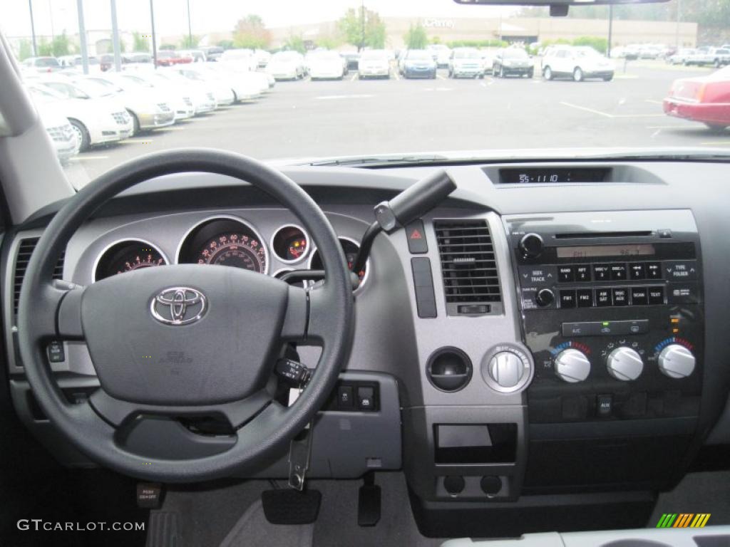 2011 Toyota Tundra CrewMax Graphite Gray Dashboard Photo #39297007