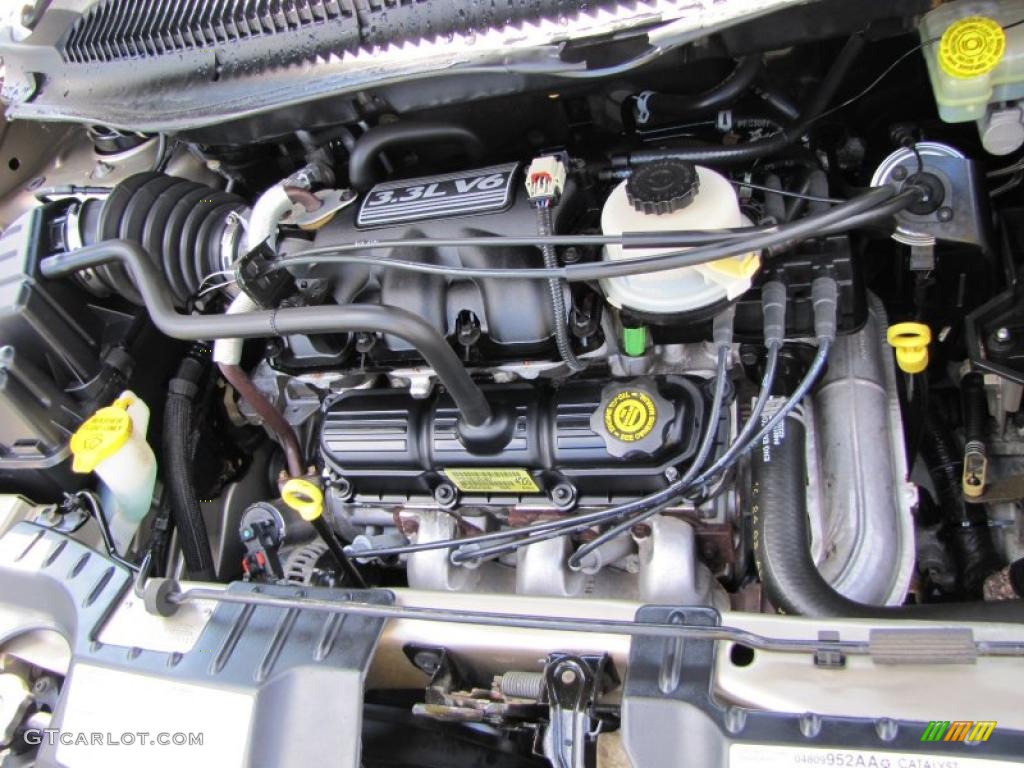2004 Chrysler Town & Country LX 3.3 Liter OHV 12-Valve V6 Engine Photo #39297027