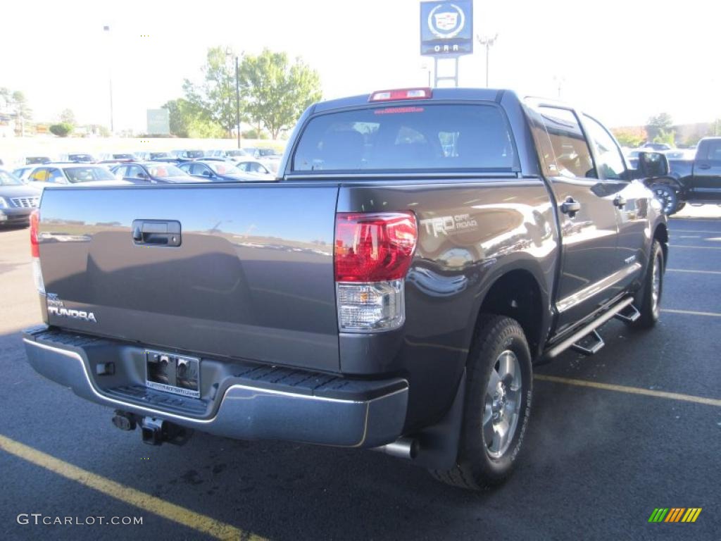 2011 Tundra TRD CrewMax - Magnetic Gray Metallic / Graphite Gray photo #5