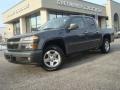 2009 Dark Gray Metallic Chevrolet Colorado LT Crew Cab  photo #2