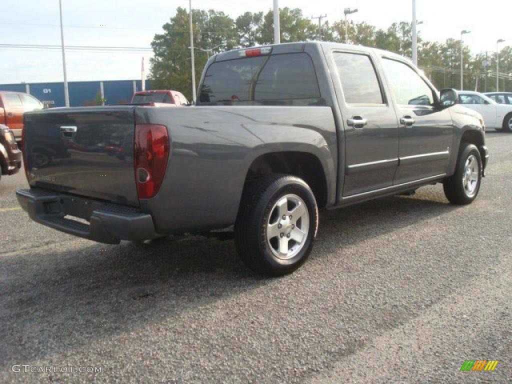 Dark Gray Metallic 2009 Chevrolet Colorado LT Crew Cab Exterior Photo #39297595