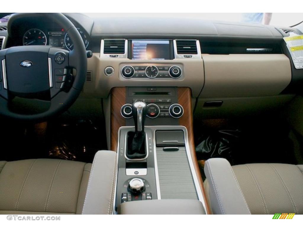 2011 Land Rover Range Rover Sport HSE LUX Almond/Nutmeg Dashboard Photo #39297786