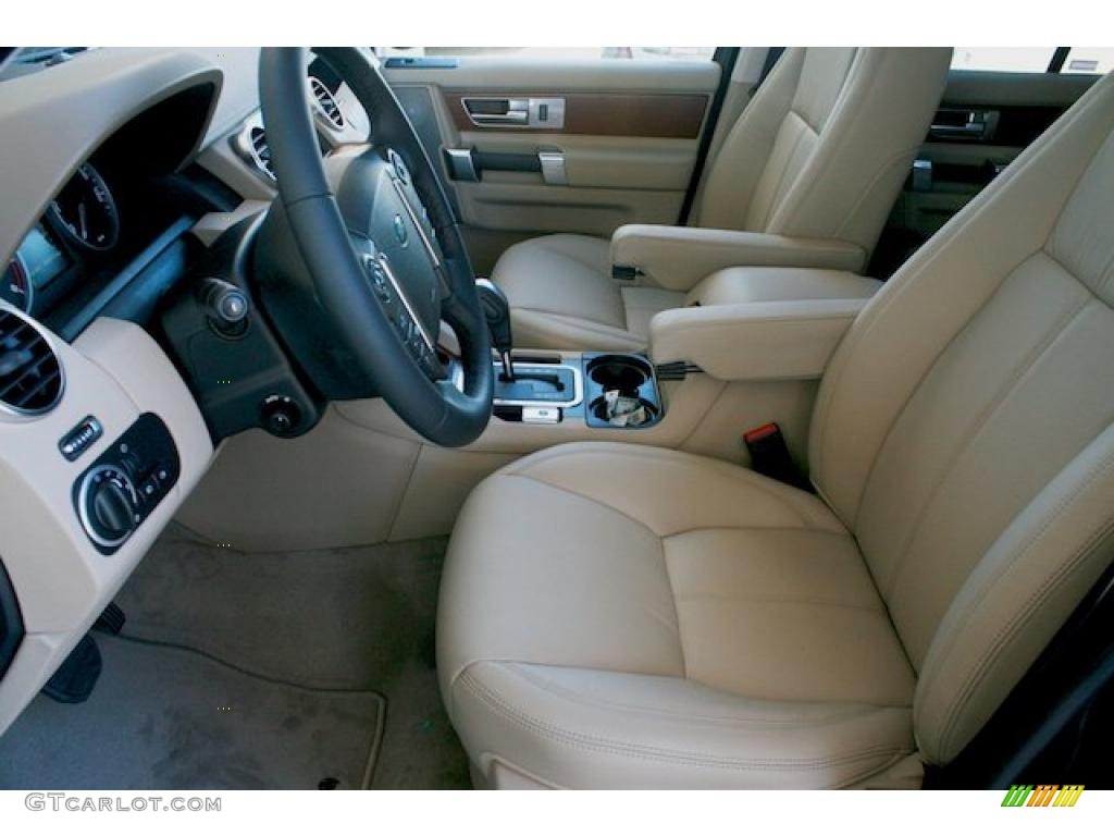 Almond/Nutmeg Interior 2011 Land Rover LR4 HSE LUX Photo #39298075