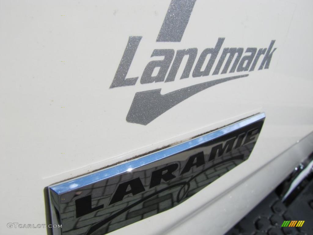 2009 Ram 1500 Laramie Crew Cab - Stone White / Dark Slate Gray photo #16