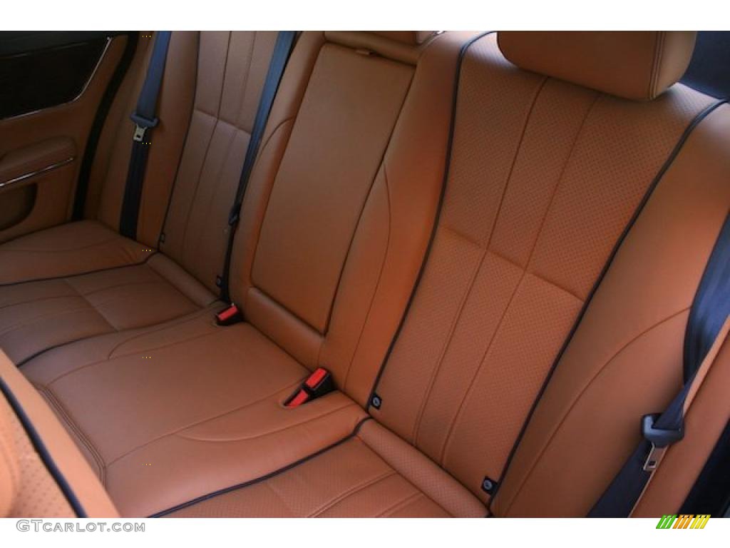 London Tan/Navy Blue Interior 2011 Jaguar XJ XJ Photo #39298641