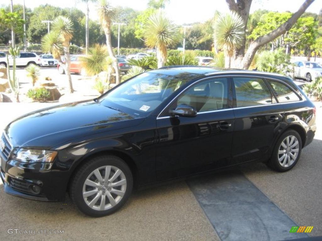 Brilliant Black 2010 Audi A4 2.0T quattro Avant Exterior Photo #39298977