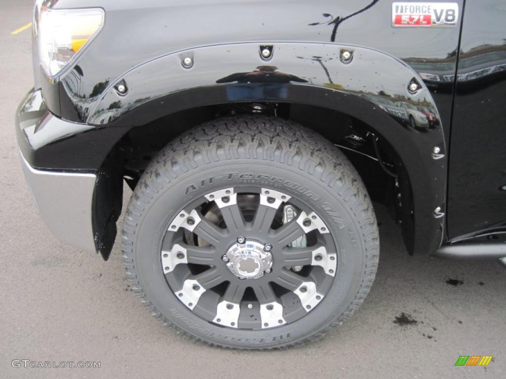 2011 Toyota Tundra CrewMax 4x4 Custom Wheels Photo #39299161