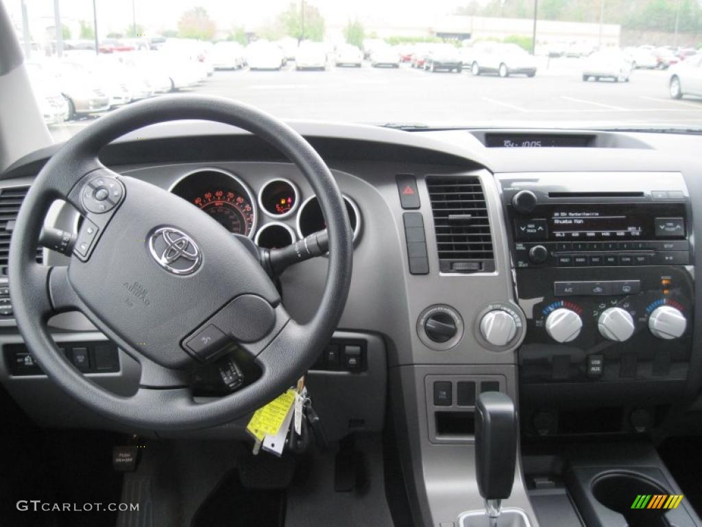2011 Toyota Tundra CrewMax 4x4 Graphite Gray Dashboard Photo #39299229