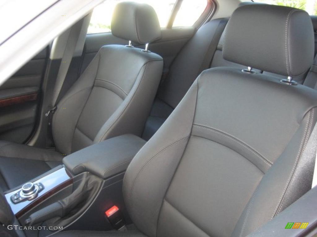 Black Interior 2011 BMW 3 Series 335i Sedan Photo #39299269