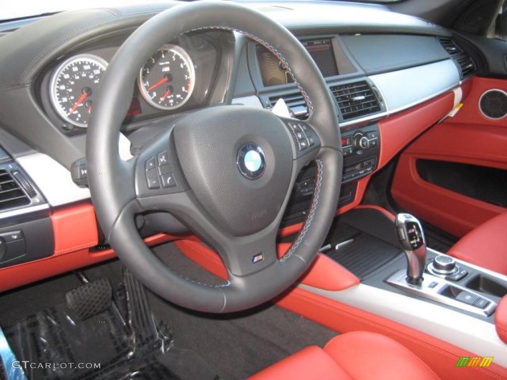 Sakhir Orange Full Merino Leather Interior 2011 BMW X5 M M xDrive Photo #39299413