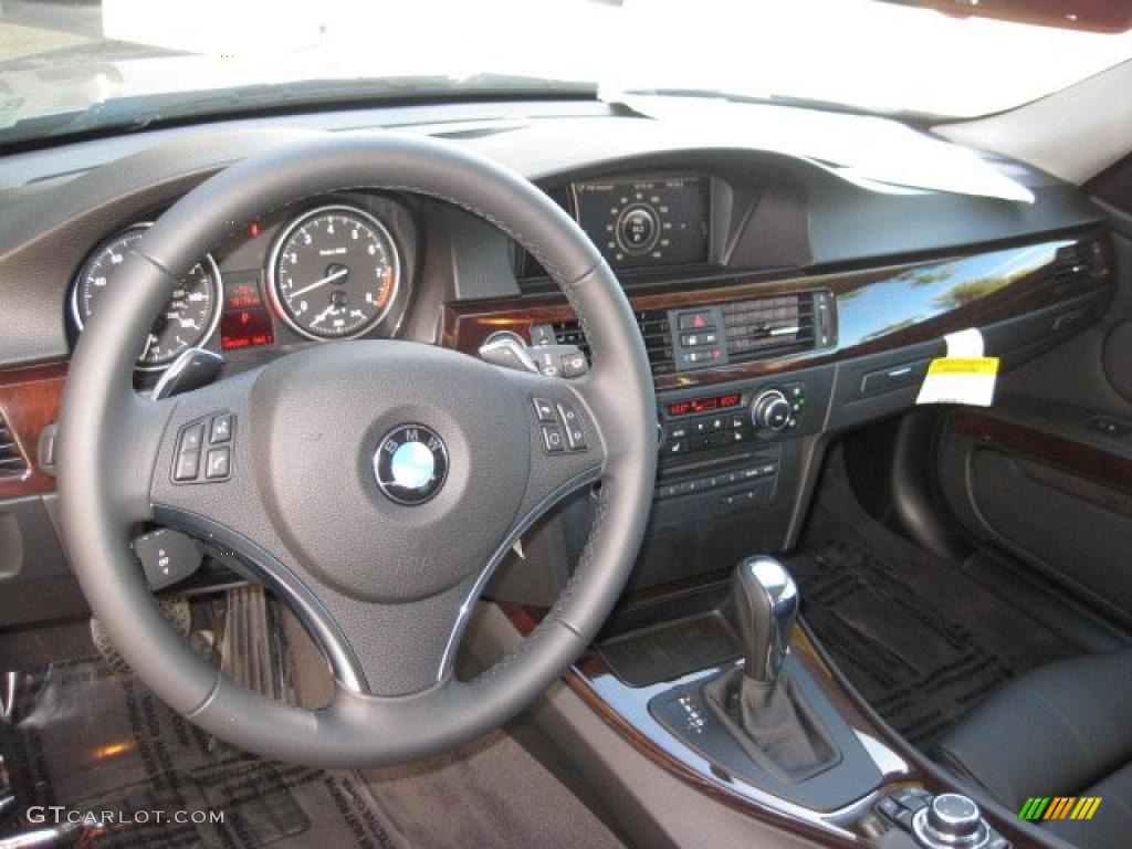 Black Interior 2011 BMW 3 Series 335i Coupe Photo #39299729