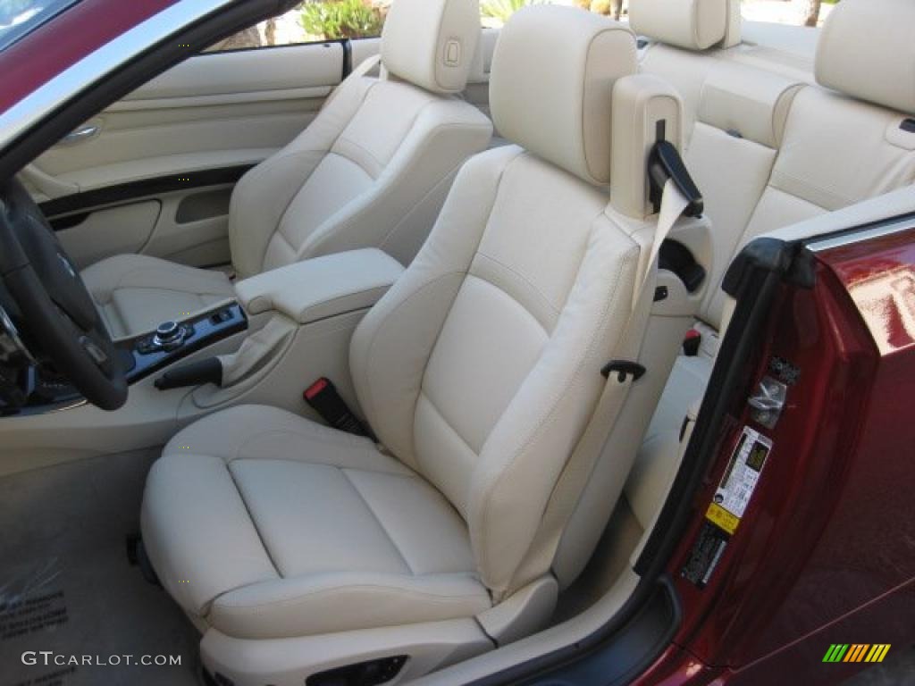 Cream Beige Interior 2011 BMW 3 Series 328i Convertible Photo #39299817