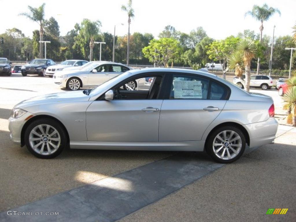 2011 3 Series 328i Sedan - Titanium Silver Metallic / Gray Dakota Leather photo #2