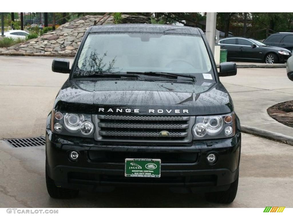 Santorini Black 2008 Land Rover Range Rover Sport HSE Exterior Photo #39300401