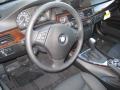 Black 2011 BMW 3 Series 335d Sedan Interior Color