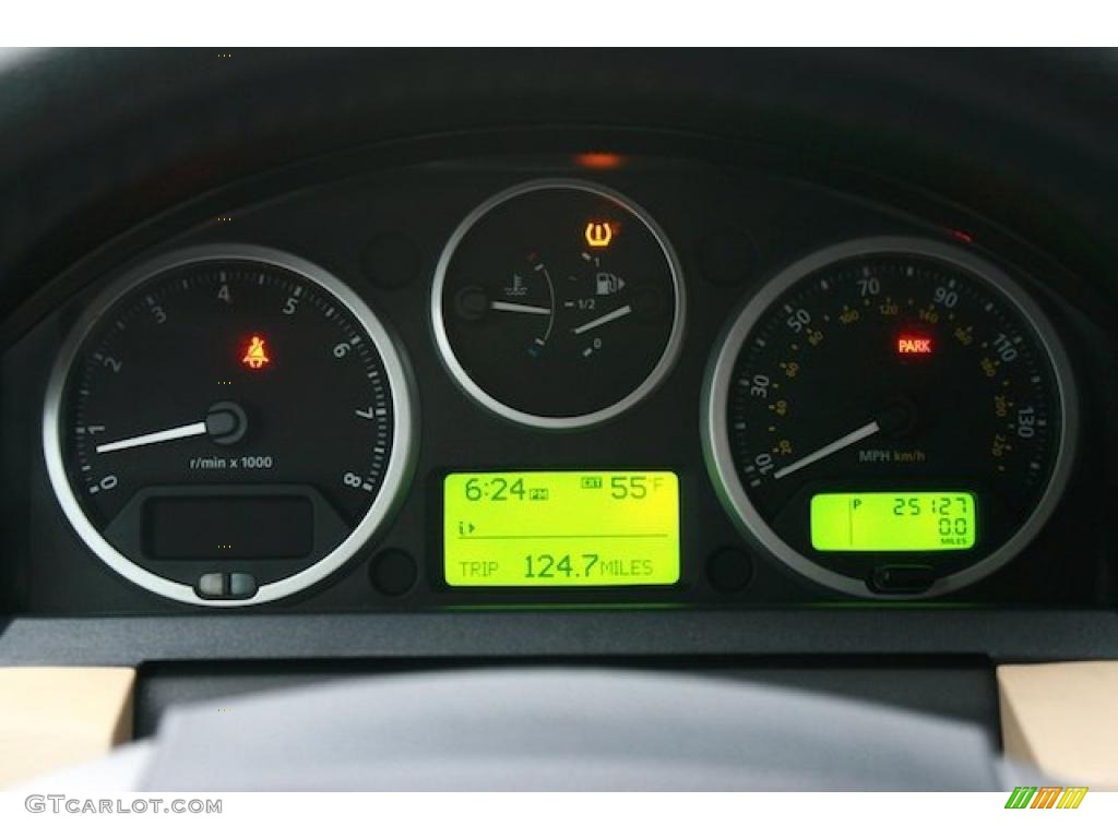 2008 Land Rover Range Rover Sport HSE Gauges Photo #39300845