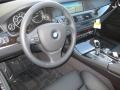 Black 2011 BMW 5 Series 528i Sedan Interior Color