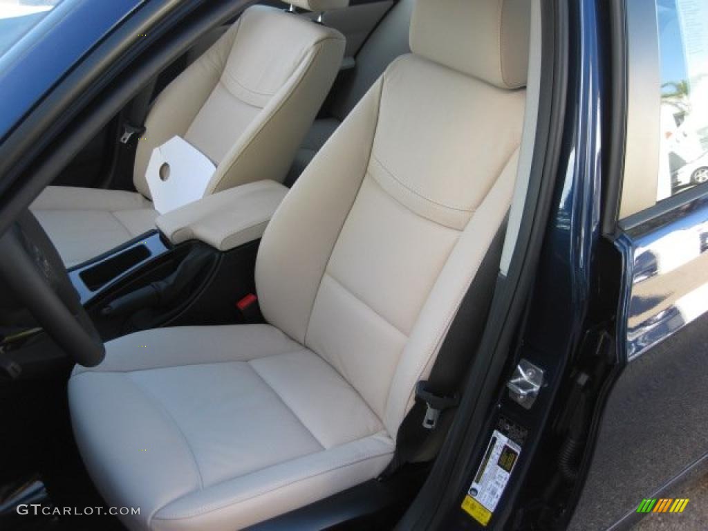 Oyster/Black Dakota Leather Interior 2011 BMW 3 Series 328i Sedan Photo #39301241