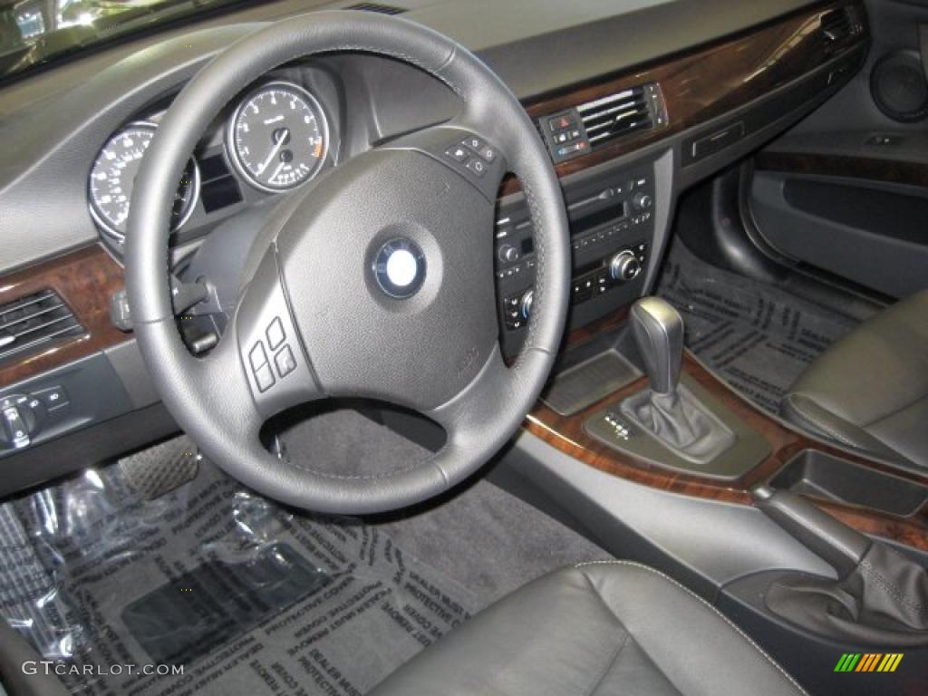 Black Dakota Leather Interior 2011 BMW 3 Series 328i Sedan Photo #39301385