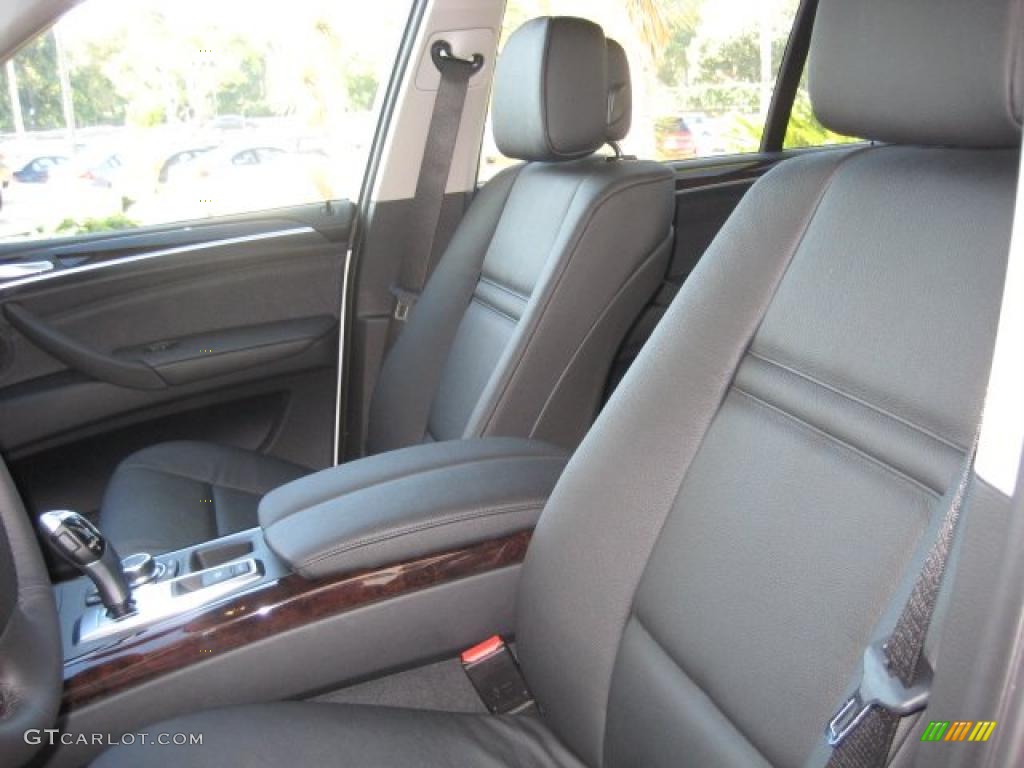 Black Interior 2011 BMW X5 xDrive 35d Photo #39301477