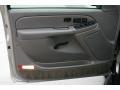Gray/Dark Charcoal 2004 Chevrolet Suburban 1500 LT Door Panel