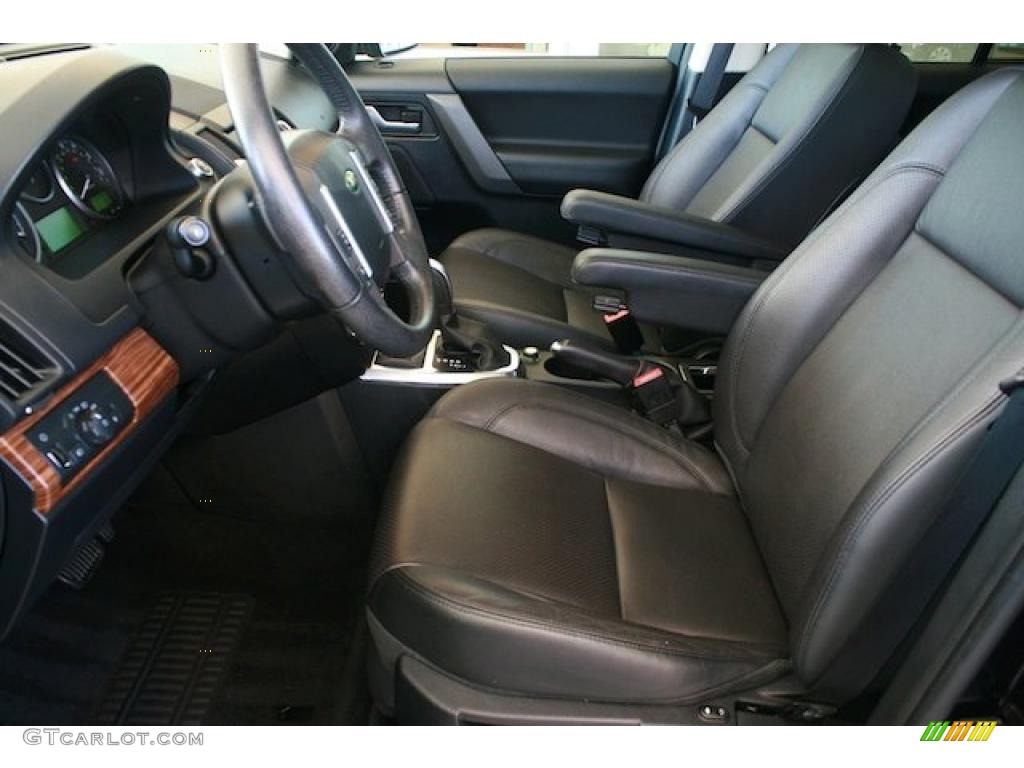 Ebony Black Interior 2009 Land Rover LR2 HSE Photo #39301889