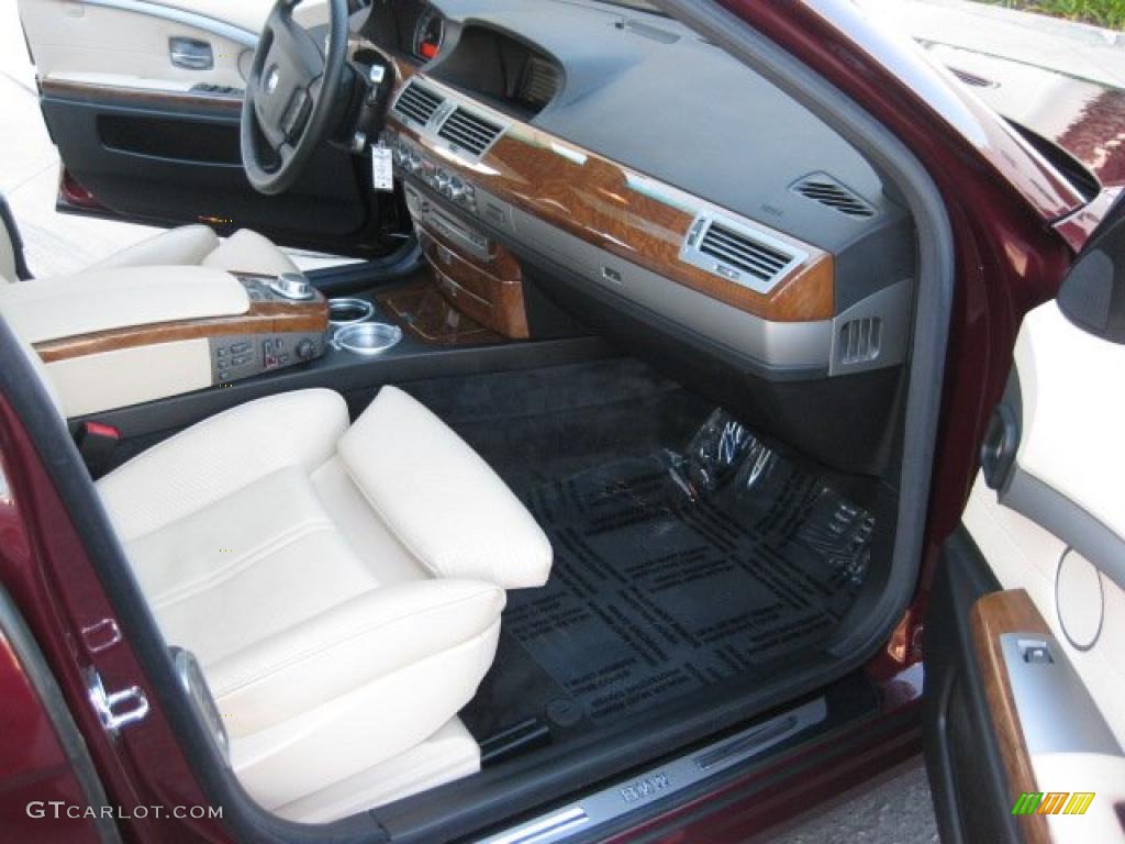 2006 7 Series 750Li Sedan - Barbera Red Metallic / Beige Nasca Leather photo #6