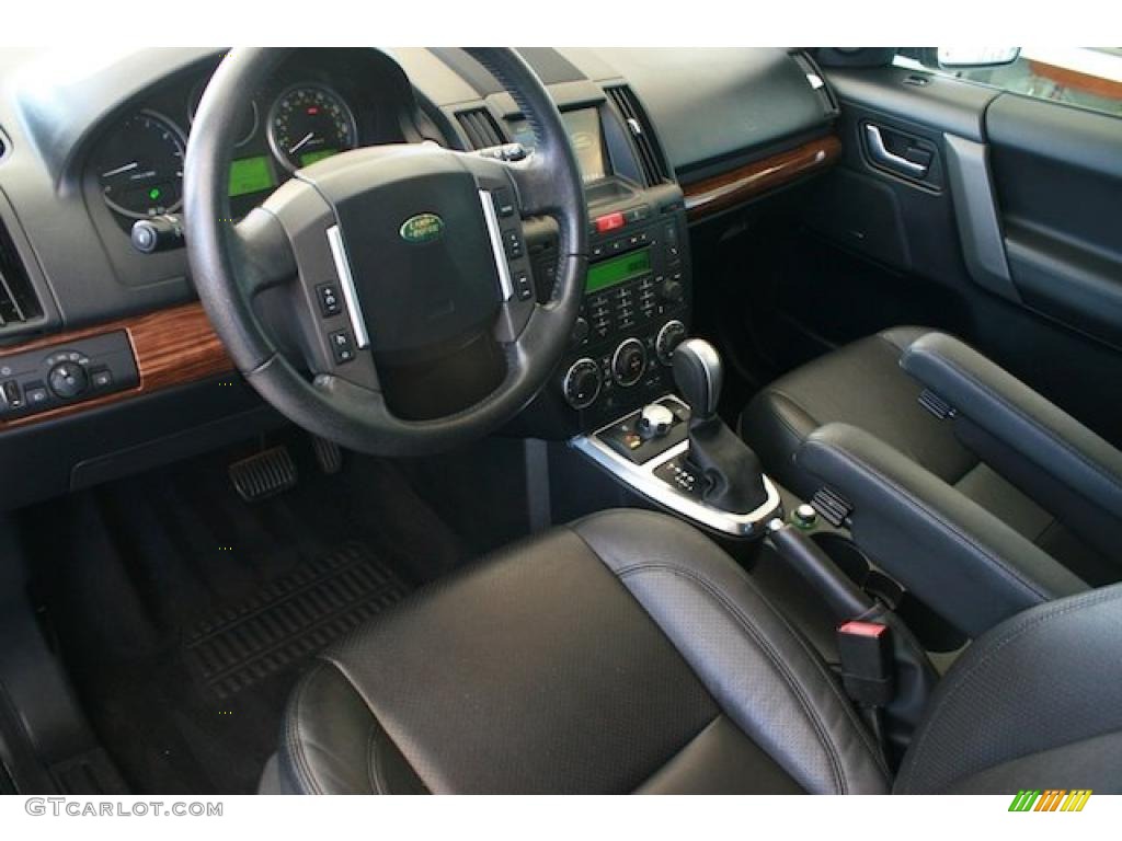Ebony Black Interior 2009 Land Rover LR2 HSE Photo #39302085